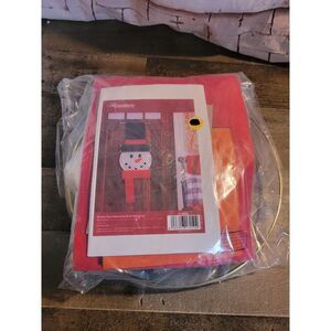 Frosty fun snowman knit Crochet kit xmas decor‎